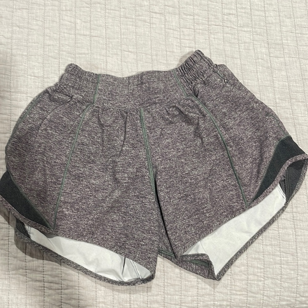 Grey Lululemon shorts